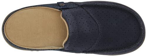 Spenco Women's Siesta Slide Mosaic Mule, Peacoat, 8 Wide