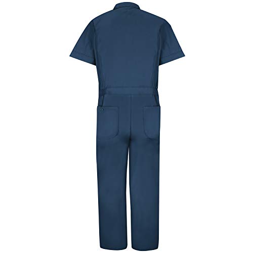 Red Kap Men's Speedsuit, Navy, 4X-Large