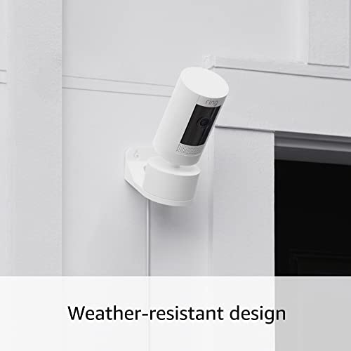 Ring Indoor/Outdoor Pan-Tilt Mount for Outdoor Cam (Stick Up Cam) Plug-In, Black (Power adapter and camera not included)