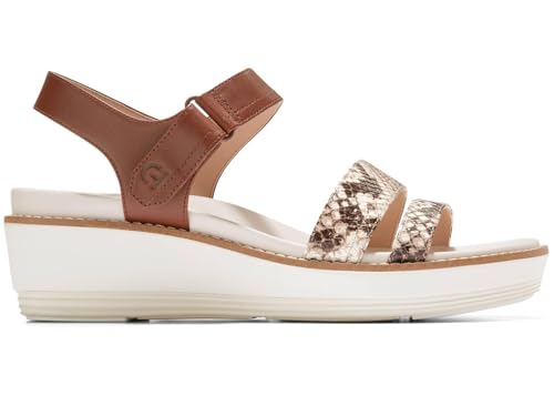 Cole Haan Women's Originalgrand Peyton Flatform Sandal, Denim Multi, 10