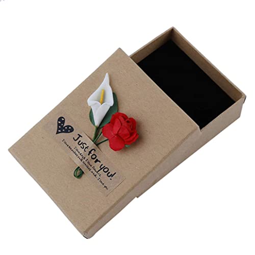Gift Box Wrapping Box Packaging Gift Accessories Paper Box Accessories Gift Box Ring Gift Box Piercing Gift Box Valentine's Day Beautiful Design