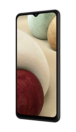 SAMSUNG Galaxy A12 Cell Phone, Factory Unlocked Android Smartphone, 32GB, Multi Camera System, Expandable Storage, Long Battery Life, 6.5” Infinity-V HD+ Display Screen, US Version, 32GB, Black