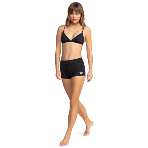 Roxy Women's Standard Beach Biker Volleyball Workout Short, Anthracite Exc