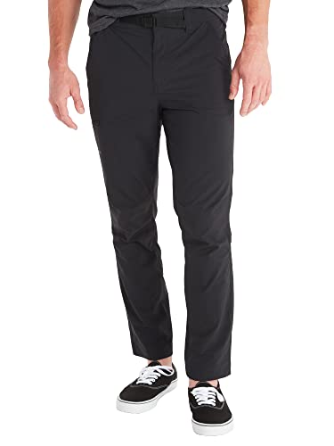 MARMOT Arch Rock Pant | Lightweight, Water-Resistant, UPF Protection, Black, 28