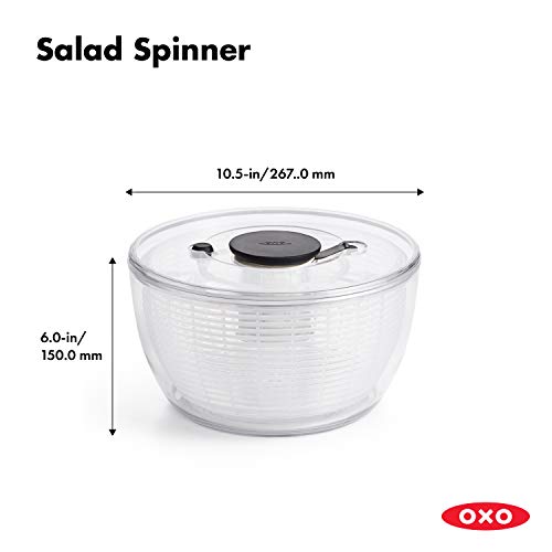 OXO Good Grips Salad Spinner, Large & Good Grips Swivel Peeler