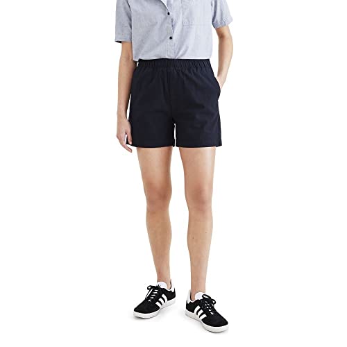 Dockers Women's Weekend Pull on Shorts, Beautiful Black, X-Small