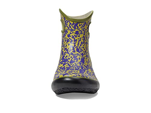 BOGS Women's Patch Ankle-Spotty Boot, Olive Multi, 6