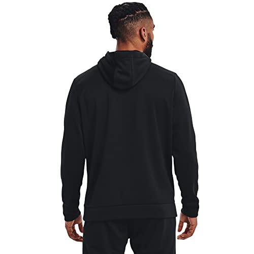 Under Armour Mens Big Logo ArmourFleece Hoodie, (782) Rise/Rise/Black, 4X-Large Tall