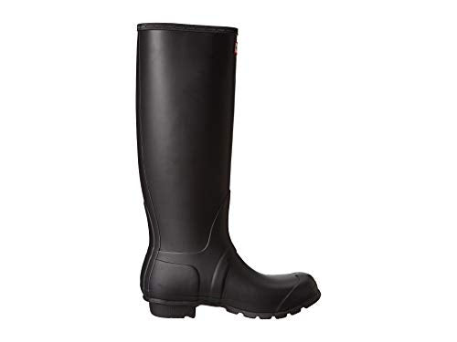 Hunter Women's Original Tall Rain Boot, Black, 7 M