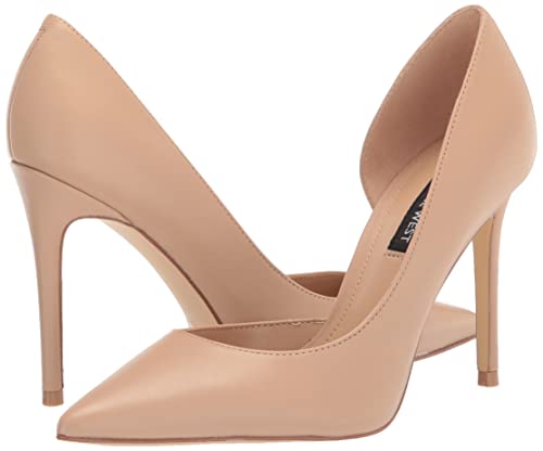 Nine West Women's FOLOWE Pump, Black Leather 004, 12