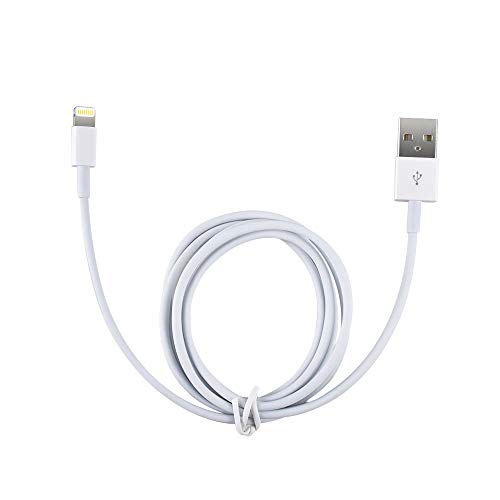 LHIABNN 3FT Fast Charging Lightning Cable,Apple MFi Certified USB to Lightning Charger + Sync Cable Compatible with iPhone 11/11 Pro/11 Pro MAX/XS/XS MAX/XR/X/8/8 Plus/7/7 Plus/MacBook (A/White)