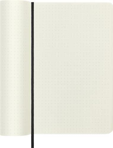 Moleskine Classic Notebook, Soft Cover, Large (5" x 8.25") Dotted, Sapphire Blue, 192 pages