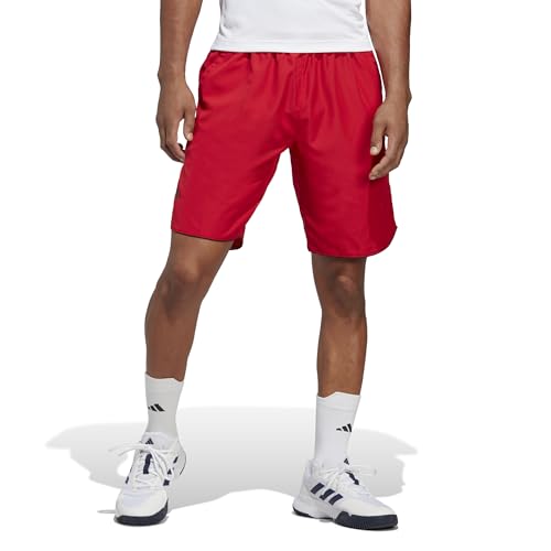 adidas Men's Club Tennis Shorts, Better Scarlet