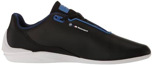 PUMA Men's BMW Motorsport Drift Cat Decima Sneaker, Black-Pro Blue-Pop Red, 10.5