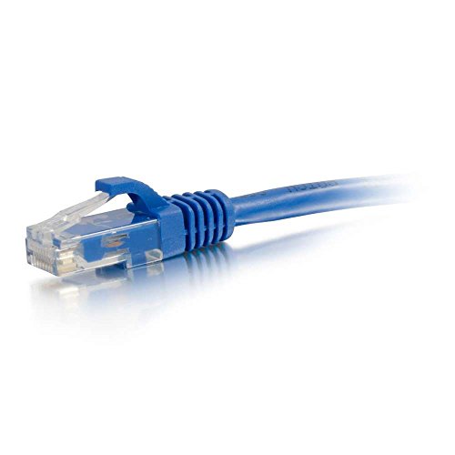 C2G Legrand Cat6 Ethernet Cable, Snagless Unshielded Cat6 Patch Cable, Yellow Network Patch Cable, 25 Foot UTP Ethernet Network Patch Cable, 1 Count, C2G 27195