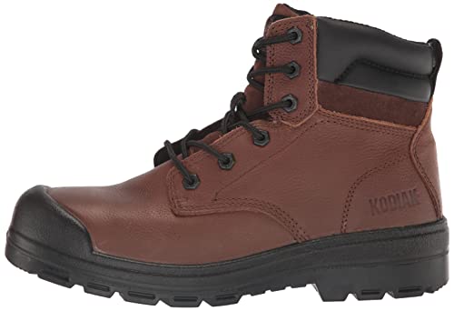 Kodiak Men's Greb 6" Steel Toe Safety Work Boot Industrial, Brown, 13 Wide
