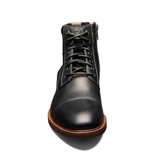 Florsheim Mens Chalet Cap Toe Boots Brown Crazy Horse 13 Medium
