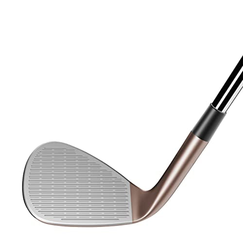TaylorMade Golf HI-Toe 3 Wedge Copper Standard Bounce, 52.09, Left Hand, Stiff Flex