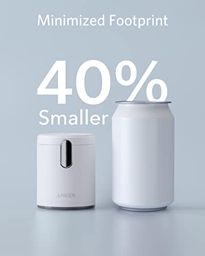 Anker Magnetic Wireless Charger, 2-in-1 Charging Station for Magsafe Wireless Charger with 20W USB-C Charger, for iPhone 14/14 Pro/14 Pro Max/13/13 Pro Max, AirPods Pro (Dolomite White)