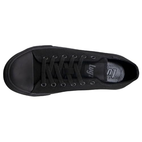Lugz Women's Stagger Lo Fashion Sneaker, Navy/White, 8 M US