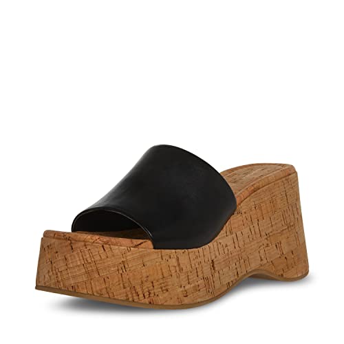 Madden Girl Women's Zaharra Wedge Sandal, White Paris, 6