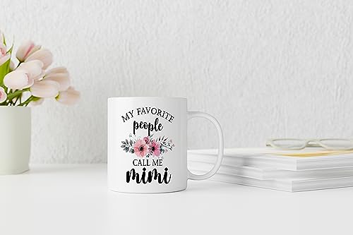 QASHWEY Auntie Mug, Auntie Coffee Mug, Auntie Gifts from Nephew Niece, Mothers Day Gifts for Auntie, Aunt Mug Cup Gifts for Auntie, My Favorite People Call Me Auntie Coffee Cups Ceramic 11oz, 338LD