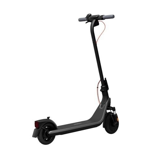 Segway Ninebot E2 Plus II Electric Scooter, 15.5 MPH, 16 Miles Max Range, Front Suspension, 8.1" Shock-Absorbing Tires, Dual Brakes, Scooter for Adults, UL-2272 2271 Certified