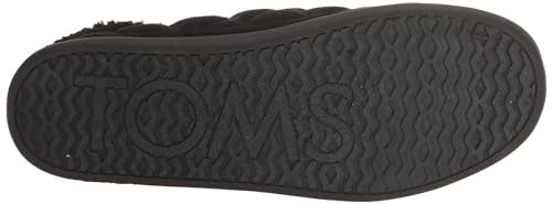 TOMS Women's Ezra Slipper, Raindrop Quilted Felt, 10