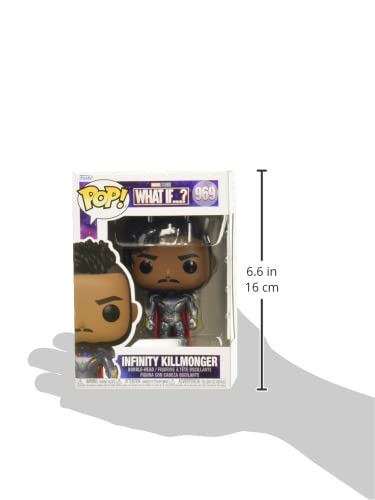 Funko POP Marvel: What If? - Infinity Killmonger,Multicolor