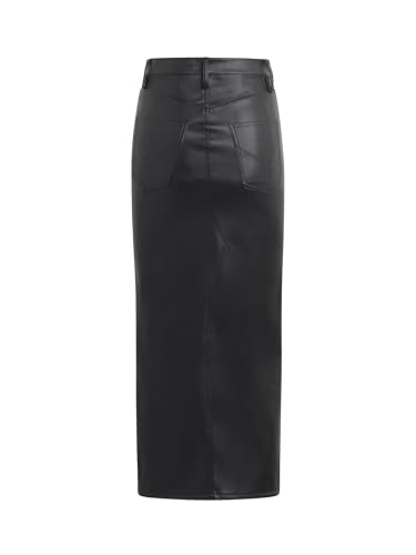 HUDSON Women's Reconstructed Midi Skirt, Zion