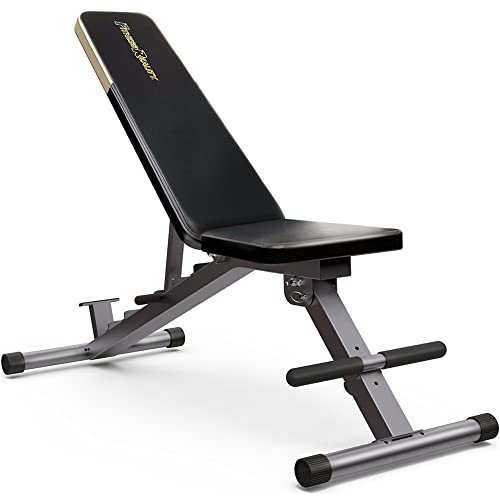Fitness Reality 1000 Super Max - Adjustable Weight Bench Press for Incline Decline Workouts & Strength Training - Foldable for Home Gym - 800 Pound Capacity
