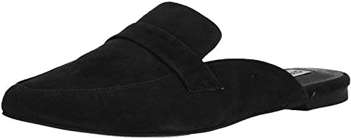 Steve Madden Women's Flavor Mule, Grey Suede, 8