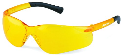 MCR Safety Glasses BearKat ‎BK313 Polycarbonate lenses, UV light protective eyewear with Scratch Resistant Duramass Technology and a Soft Nose Piece