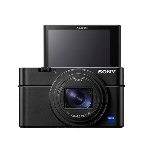 Sony RX100 VII Premium Compact Camera with 1.0-type stacked CMOS sensor (DSCRX100M7)