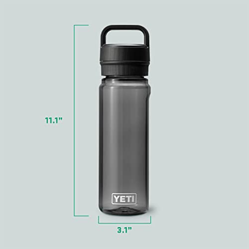 YETI Yonder 750 ml/25 oz Water Bottle with Yonder Chug Cap, Charcoal