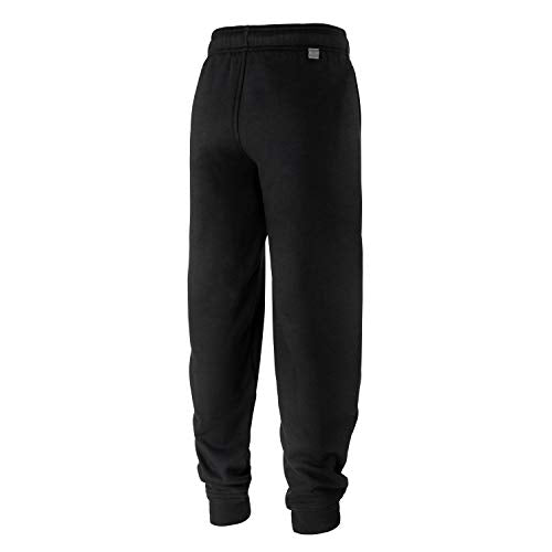 Speedo Unisex-Youth Jogger Pants Relaxed Fit Team Warm Up Speedo Black, Small