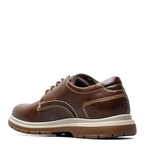 Florsheim Lookout Plain Toe Ox Jr Boys ToddlerYouth Oxford 3 M US Little Kid Chestnut