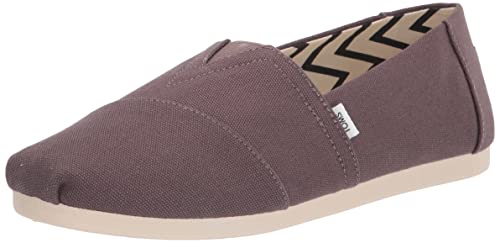 TOMS mens Alpargata Loafer Flat, Grey, 12 US