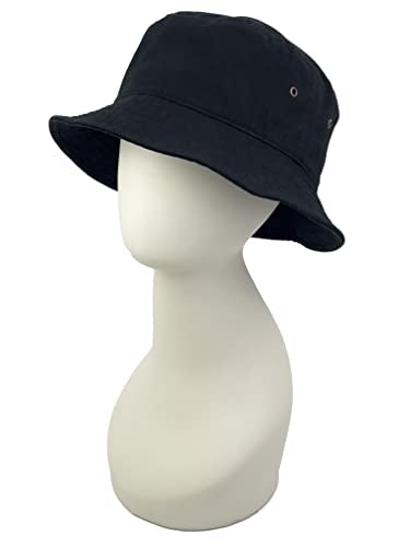 Utmost Bucket Hat 100% Cotton & Denim Lightweight Packable Outdoor Summer Beach Fishing Sun Hat(L/XL, 1pc Lavender)