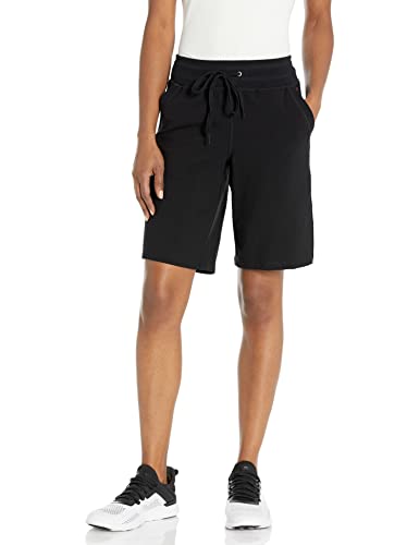 Danskin Women's Essentials Bermuda Short, Black, X-Small