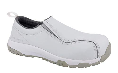 Nautilus Men's, White, Comp Toe, SD, Twin Gore Slip On (10.5 M)