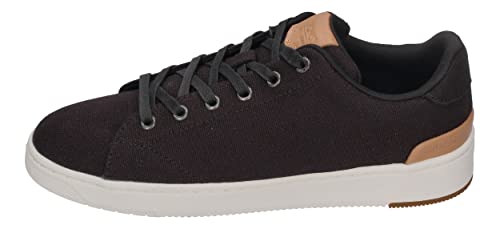 TOMS Men's Travel Lite 2.0 Sneaker, Black Canvas, 14