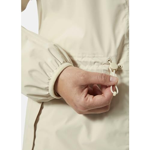 Helly-Hansen Women's Essence Mid Rain Coat, 034 Cream