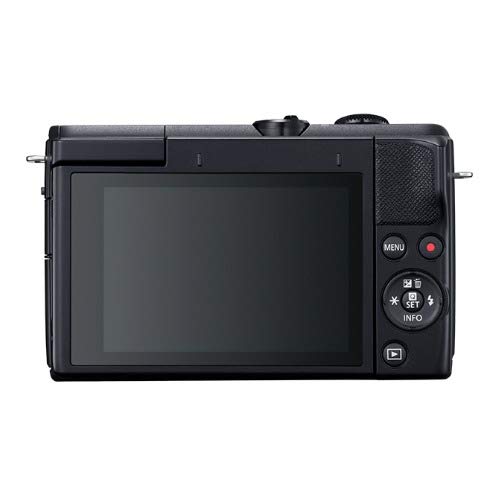Canon EOS M200 Mirrorless Digital Vlogging Camera, Content Creator Kit, with Tripod, Memory Card, and Detachable Wireless Remote