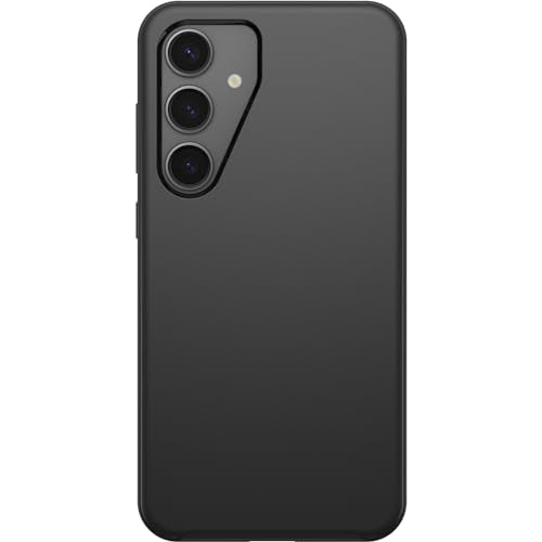 OtterBox Samsung Galaxy S24+ Symmetry Series Case - BLACK, ultra-sleek, wireless charging compatible, raised edges protect camera & screen