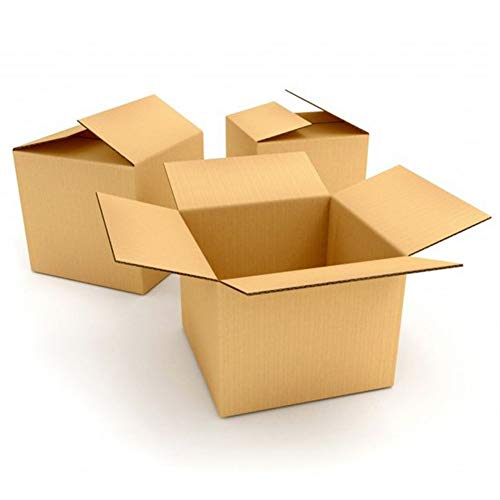 EdenseeLake 40 Pack 10x4x4 inches Shipping Boxes Corrugated Cardboard Boxes for Packing, Mailng, Moving, Brown