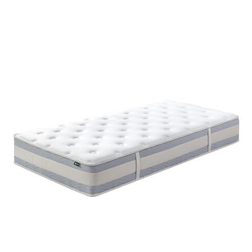 ZINUS 10 Inch Comfort Support Hybrid Mattress [New Version], Full, Fiberglass Free, Medium Plush, Motion Isolation, Certified Safe Foams & Fabric, Mattress in A Box