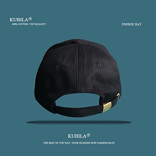 KUBILA Bears Hat for Men Women Black,Mountain Tree Bear Baseball Cap for Hiking, Hunting,Climbing, Fishing, Outdoor Adventure