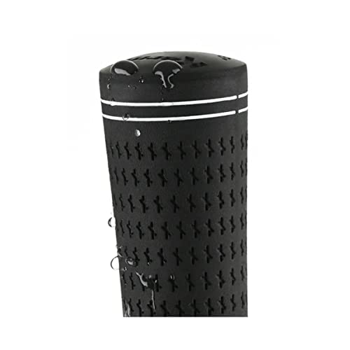 Karma Velour Black Jumbo Plus (+1/8") Golf Club Grips (9 Pack)