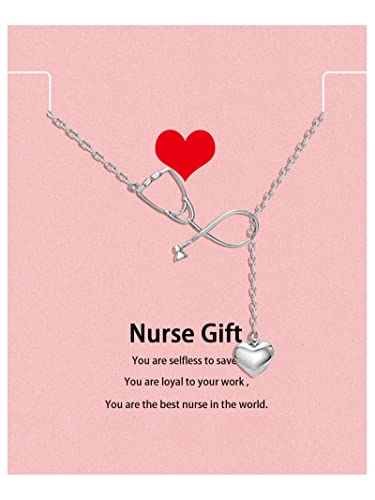 Nursing Graduation Gifts for Her,Initial Nurse Necklace for Women,Nurses Week Gifts for Women,Nursing Graduation Gifts for Her,Student Nurse Appreciation Gift ,School Cool Gifts for Nurses,Unique Graduation Gifts for Nurses Female Outfit 2024